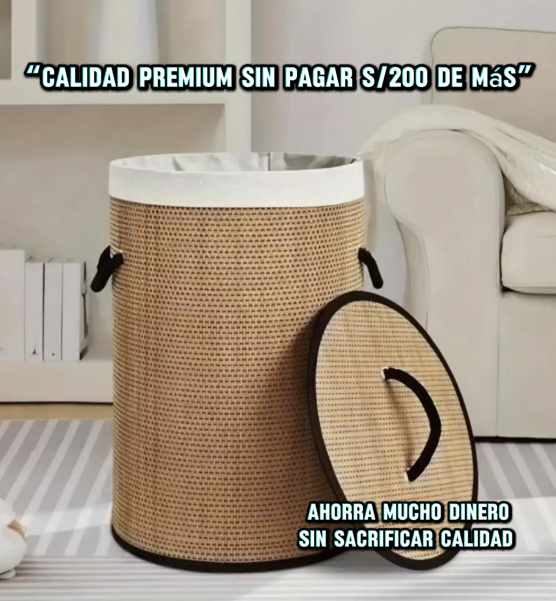 Cesto de Bambú multi usos